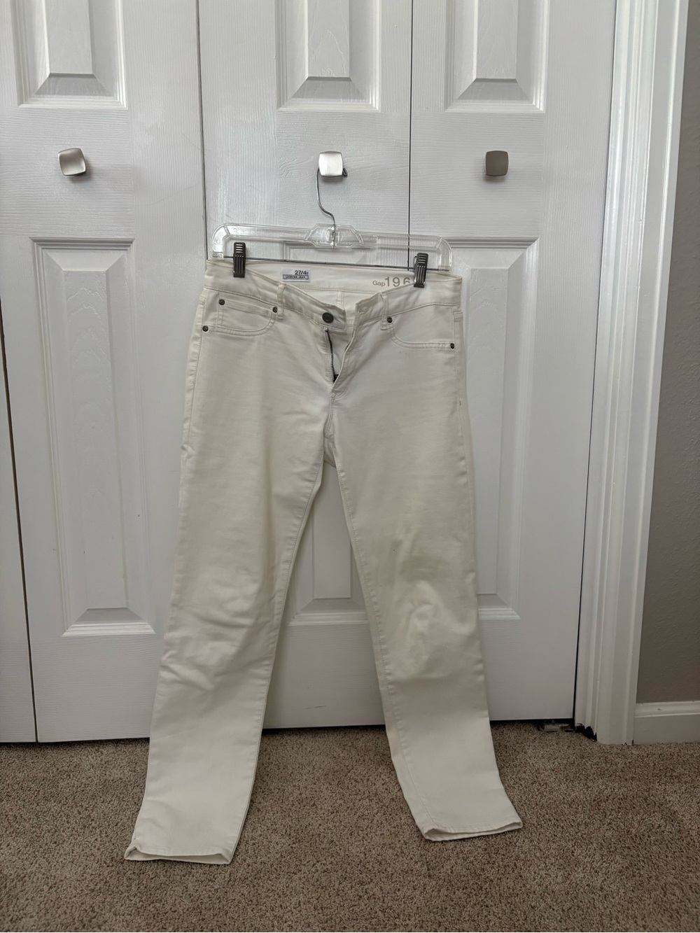 Gap 1969 True Skinny Jeans - White
